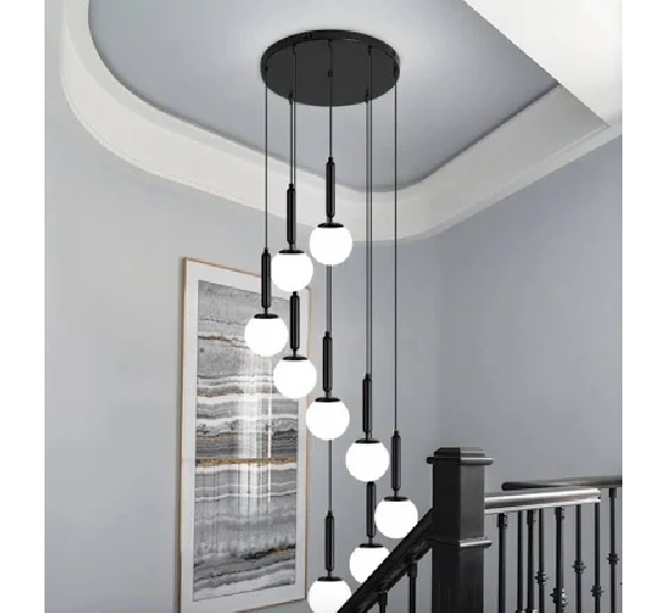 Lyse Decor metal Ceiling jhoomar, Chandelier for Living Room, Hanging Lamps, Hanging Lights, Jhumar for Restaurants, Bedroom, Living Room