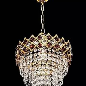 ecorativehut Crystal Chandelier for Decoration | Jhumar for Home and Office Decoration