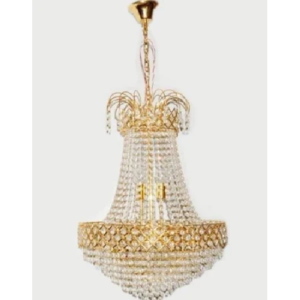 Crystal Big Size Jhumar Ceiling Light For Living Room/Hall/Bed Room