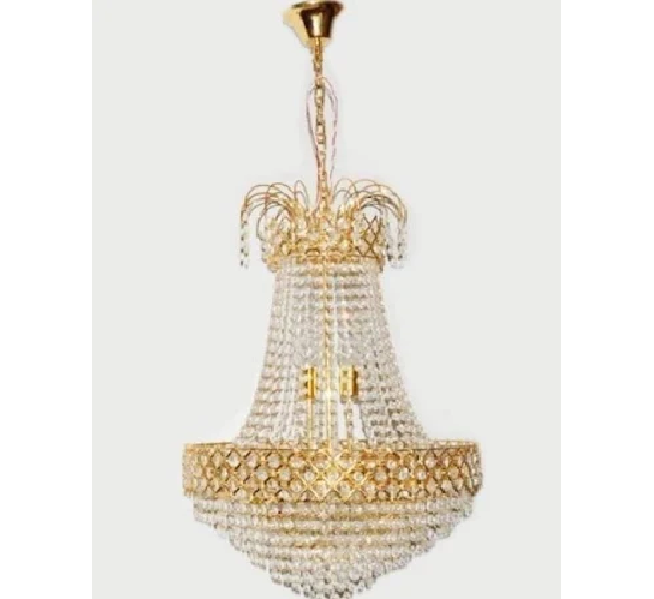 Crystal Big Size Jhumar Ceiling Light For Living Room/Hall/Bed Room